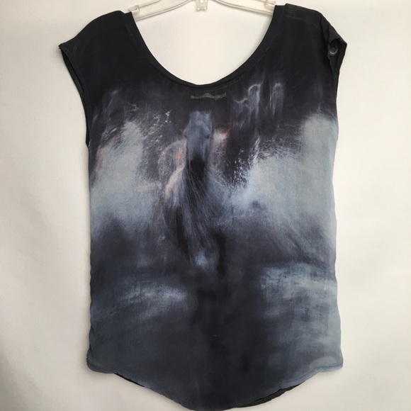 Revolution Shirt Womens XS Horse Graphic Top Short Sleeve Scoop Neck Tee - Picture 5 of 5